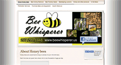 Desktop Screenshot of beewhisperer.us